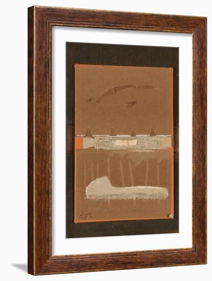 Book Cover 21-Qasim Sabti-Framed Art Print