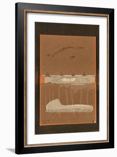 Book Cover 21-Qasim Sabti-Framed Art Print