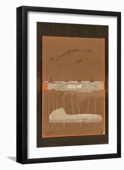 Book Cover 21-Qasim Sabti-Framed Art Print