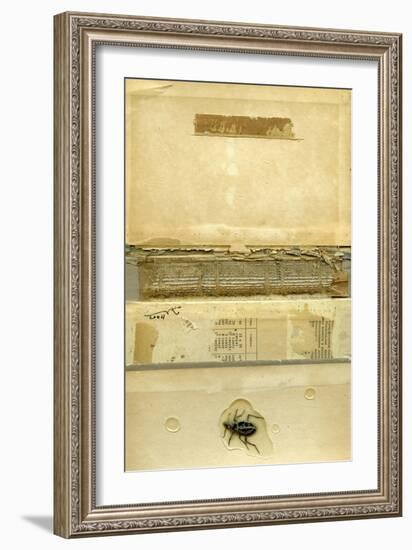 Book Cover 23-Qasim Sabti-Framed Art Print