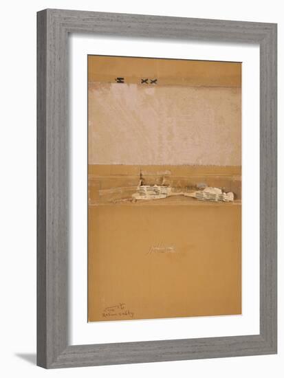 Book Cover 26-Qasim Sabti-Framed Art Print