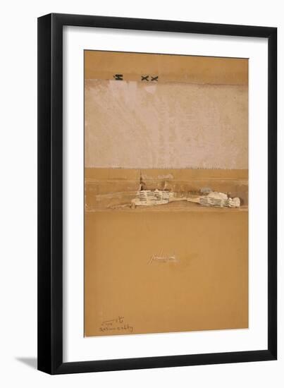 Book Cover 26-Qasim Sabti-Framed Art Print