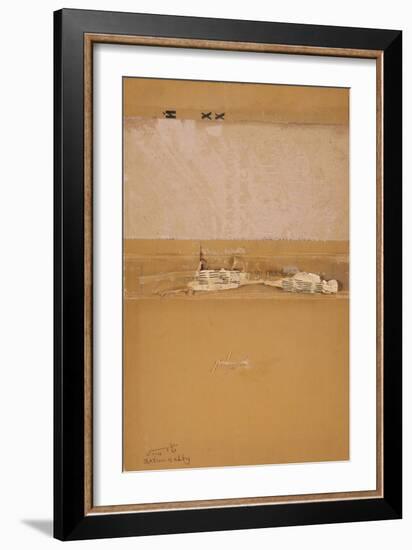 Book Cover 26-Qasim Sabti-Framed Art Print