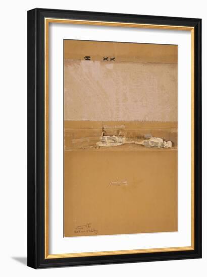 Book Cover 26-Qasim Sabti-Framed Art Print