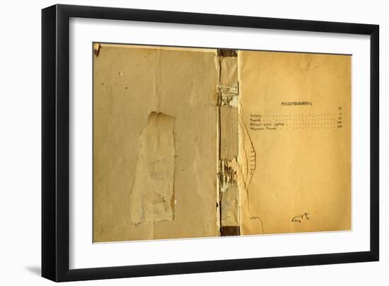 Book Cover 27-Qasim Sabti-Framed Art Print