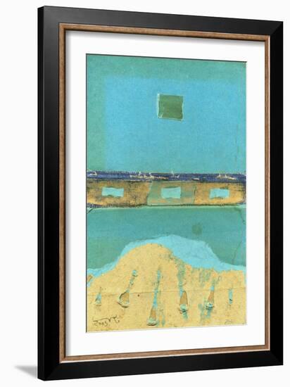 Book Cover 2-Qasim Sabti-Framed Art Print