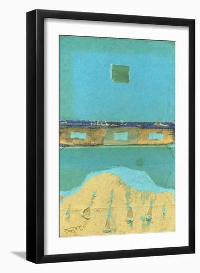 Book Cover 2-Qasim Sabti-Framed Art Print