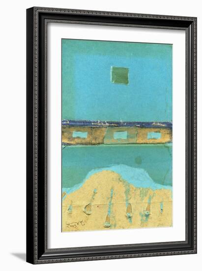 Book Cover 2-Qasim Sabti-Framed Art Print