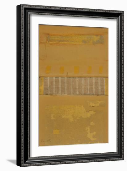 Book Cover 30-Qasim Sabti-Framed Art Print