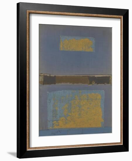 Book Cover 33-Qasim Sabti-Framed Art Print