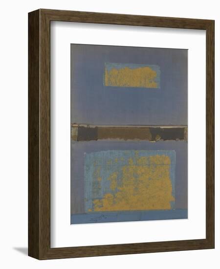 Book Cover 33-Qasim Sabti-Framed Art Print