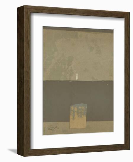 Book Cover 34-Qasim Sabti-Framed Art Print