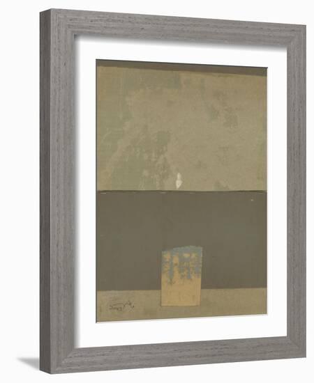 Book Cover 34-Qasim Sabti-Framed Art Print