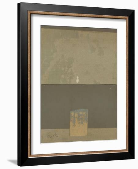 Book Cover 34-Qasim Sabti-Framed Art Print