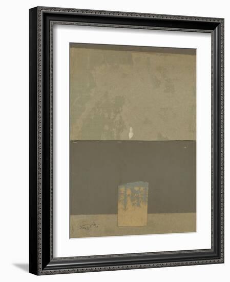 Book Cover 34-Qasim Sabti-Framed Art Print