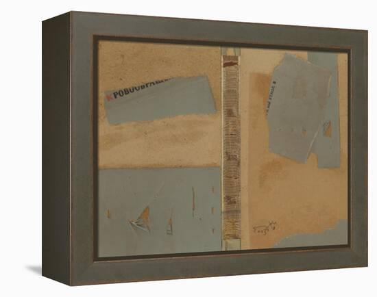 Book Cover 44-Qasim Sabti-Framed Stretched Canvas