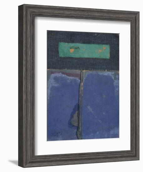 Book Cover 46-Qasim Sabti-Framed Art Print