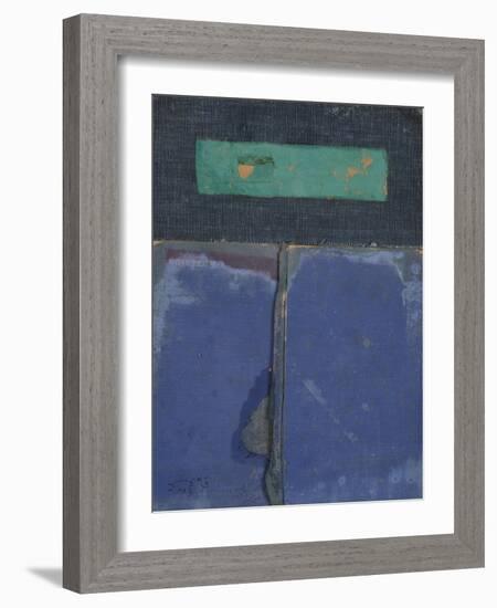 Book Cover 46-Qasim Sabti-Framed Art Print