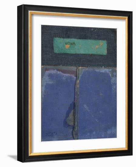 Book Cover 46-Qasim Sabti-Framed Art Print