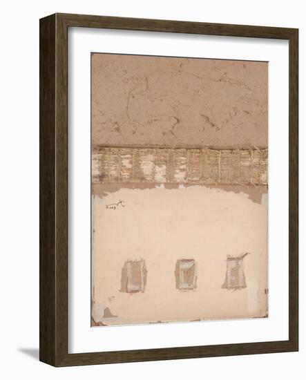 Book Cover 50-Qasim Sabti-Framed Art Print