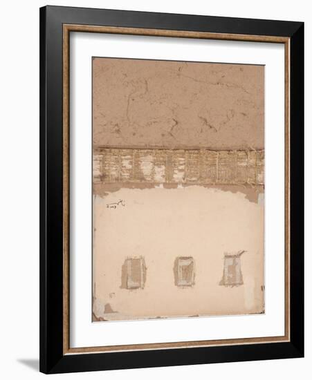 Book Cover 50-Qasim Sabti-Framed Art Print