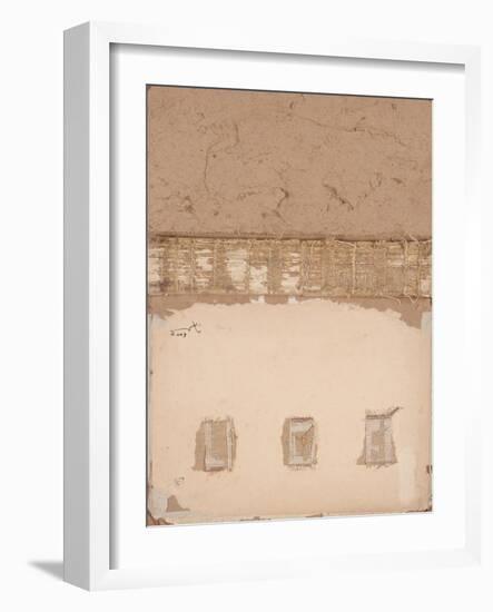 Book Cover 50-Qasim Sabti-Framed Art Print