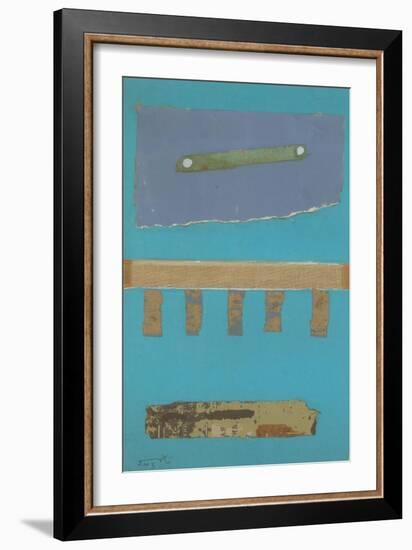 Book Cover 7-Qasim Sabti-Framed Art Print