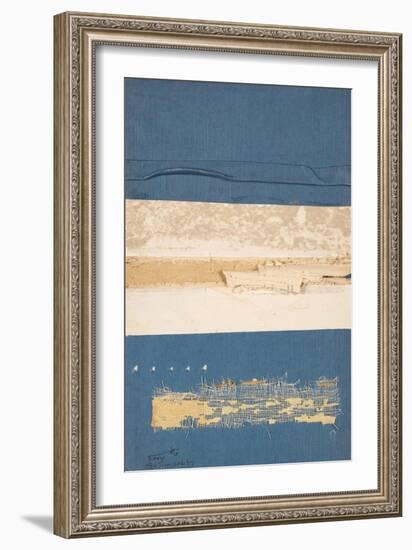 Book Cover 8-Qasim Sabti-Framed Art Print