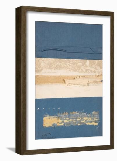 Book Cover 8-Qasim Sabti-Framed Art Print