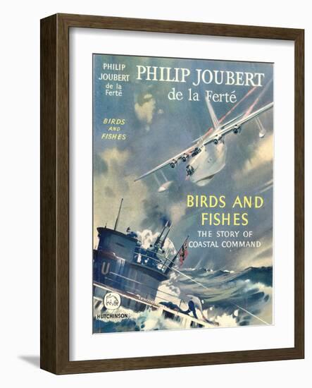 Book Cover for 'Birds and Fishes - the Story of Coastal Command'-Laurence Fish-Framed Giclee Print