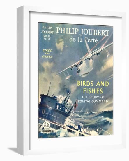 Book Cover for 'Birds and Fishes - the Story of Coastal Command'-Laurence Fish-Framed Giclee Print