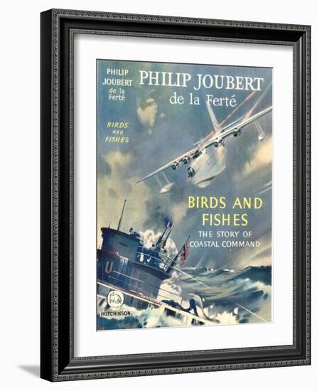 Book Cover for 'Birds and Fishes - the Story of Coastal Command'-Laurence Fish-Framed Giclee Print