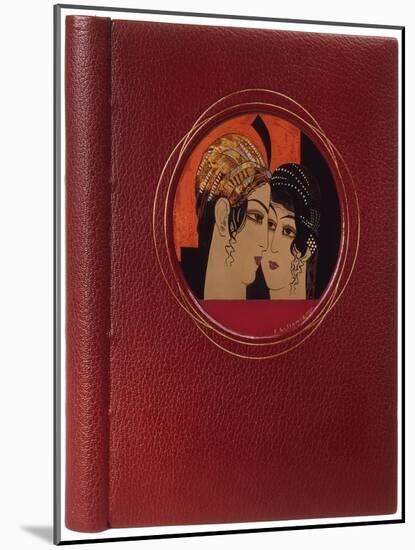 Book Cover of 'Histoire Charmante De L'Adolescente Sucre D'Amour' by Joseph Charles Mardrus, 1927-Francois-Louis Schmied-Mounted Giclee Print