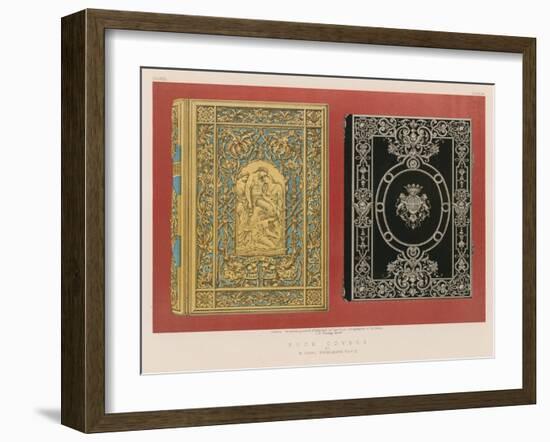 Book Covers by M Gruel Engeemann, Paris-null-Framed Giclee Print