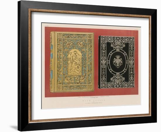 Book Covers by M Gruel Engeemann, Paris-null-Framed Giclee Print