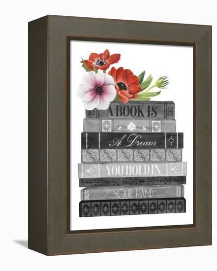 Book Dream I-Grace Popp-Framed Stretched Canvas