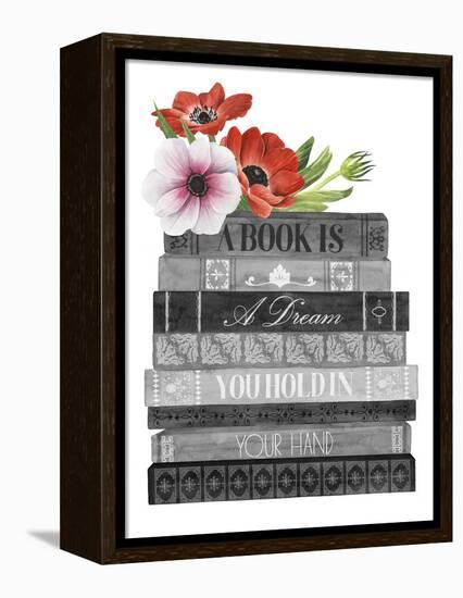 Book Dream I-Grace Popp-Framed Stretched Canvas