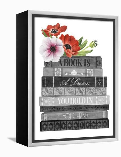 Book Dream I-Grace Popp-Framed Stretched Canvas