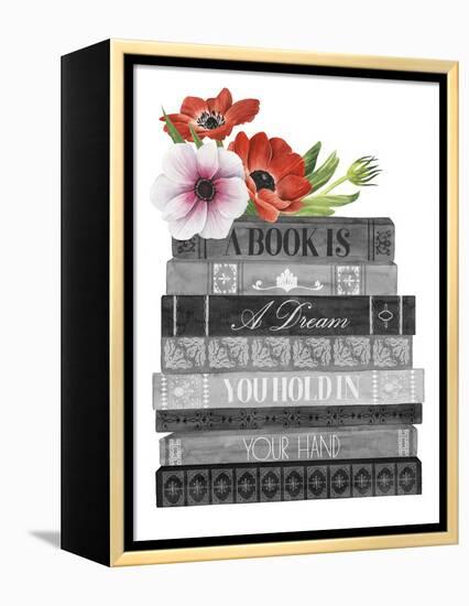 Book Dream I-Grace Popp-Framed Stretched Canvas