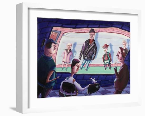 Book Em’ Attempted Murder-Rock Demarco-Framed Giclee Print