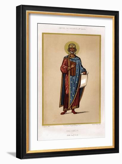 Book Illustration of King Solomon-null-Framed Giclee Print