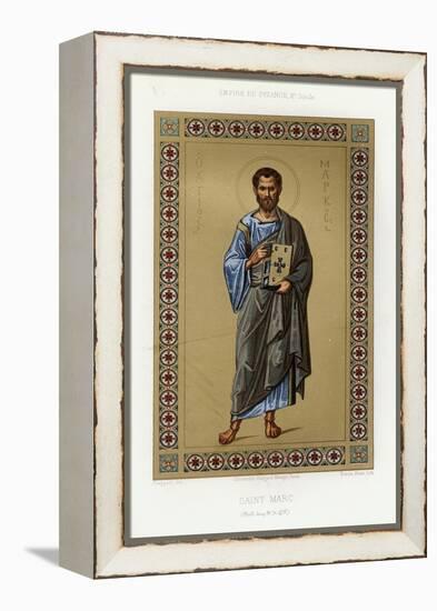 Book Illustration of Saint Mark-null-Framed Premier Image Canvas