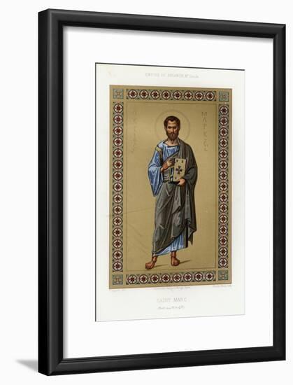 Book Illustration of Saint Mark-null-Framed Giclee Print