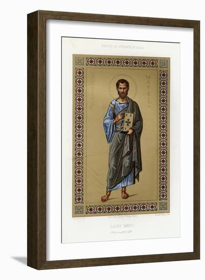 Book Illustration of Saint Mark-null-Framed Giclee Print