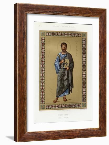 Book Illustration of Saint Mark-null-Framed Giclee Print