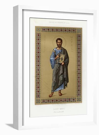 Book Illustration of Saint Mark-null-Framed Giclee Print