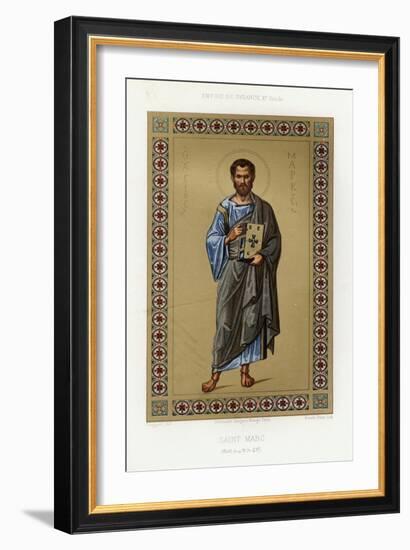 Book Illustration of Saint Mark-null-Framed Giclee Print