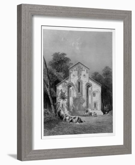 Book Illustration of the Monastery Church of Kaben-null-Framed Giclee Print