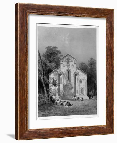 Book Illustration of the Monastery Church of Kaben-null-Framed Giclee Print