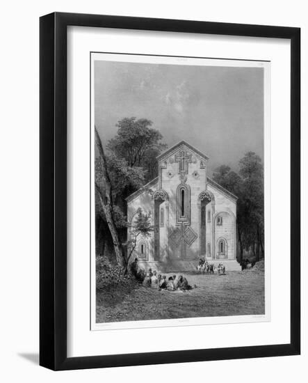 Book Illustration of the Monastery Church of Kaben-null-Framed Giclee Print